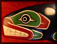 image northwest indian art carvings killer whales
native american